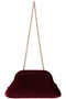 【caterina bertini 】STUDS VELVET クラッチバッグ アルアバイル/allureville