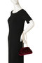 【caterina bertini 】STUDS VELVET クラッチバッグ アルアバイル/allureville