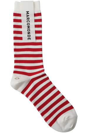 アルアバイル/allurevilleの【MARCOMONDE】 VENICE BORDER SOCKS(140700/140701)