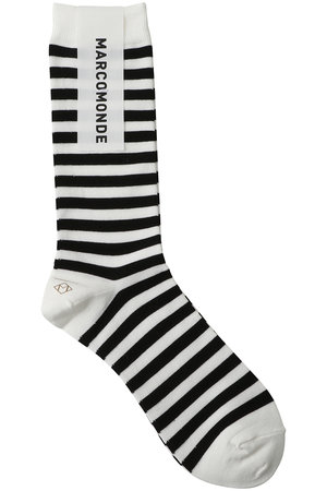 アルアバイル/allurevilleの【MARCOMONDE】 VENICE BORDER SOCKS(140700/140701)
