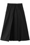 デザインタックフレアースカート アルアバイル/allureville ブラック