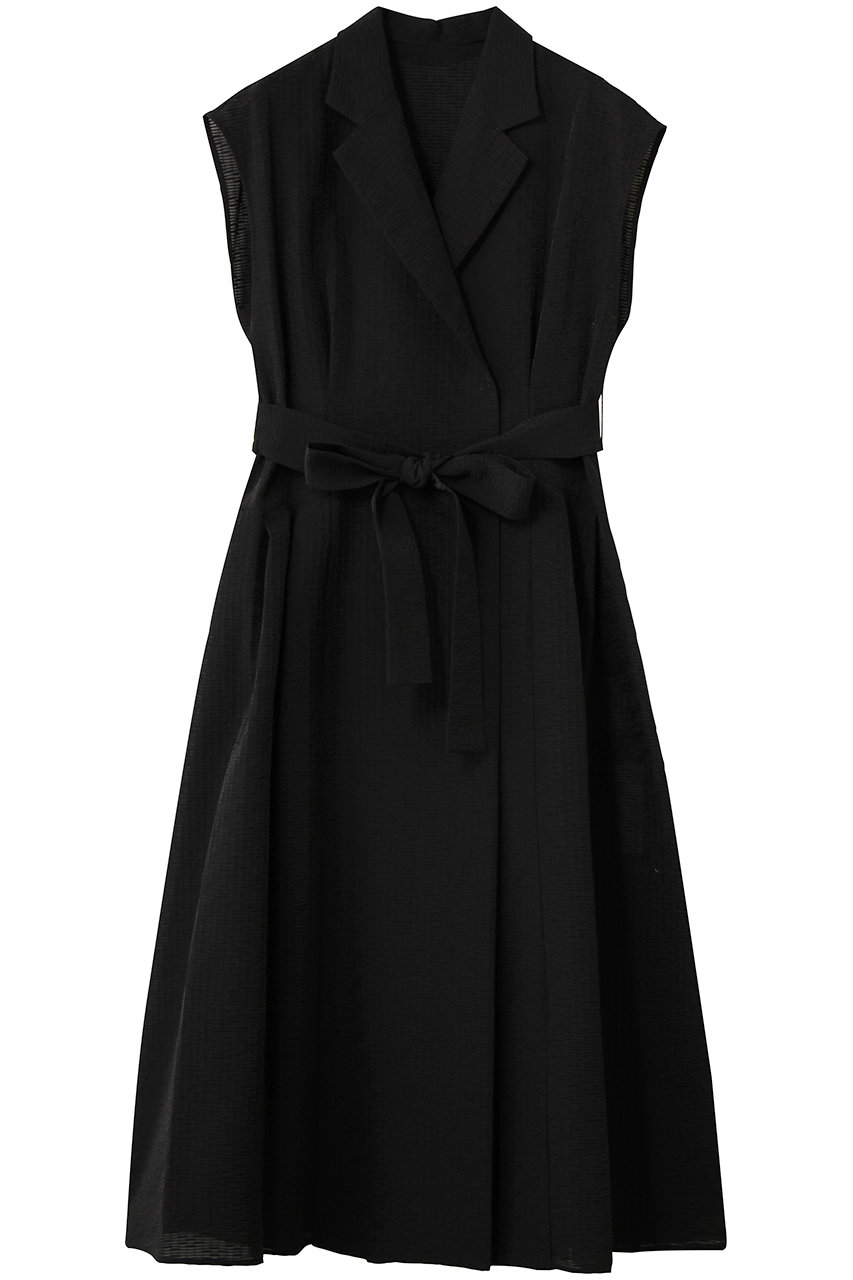 アルアバイル/allurevilleの【Loulou Willoughby】シアージャガードテーラーOP A(ブラック/21261014400-95-020)