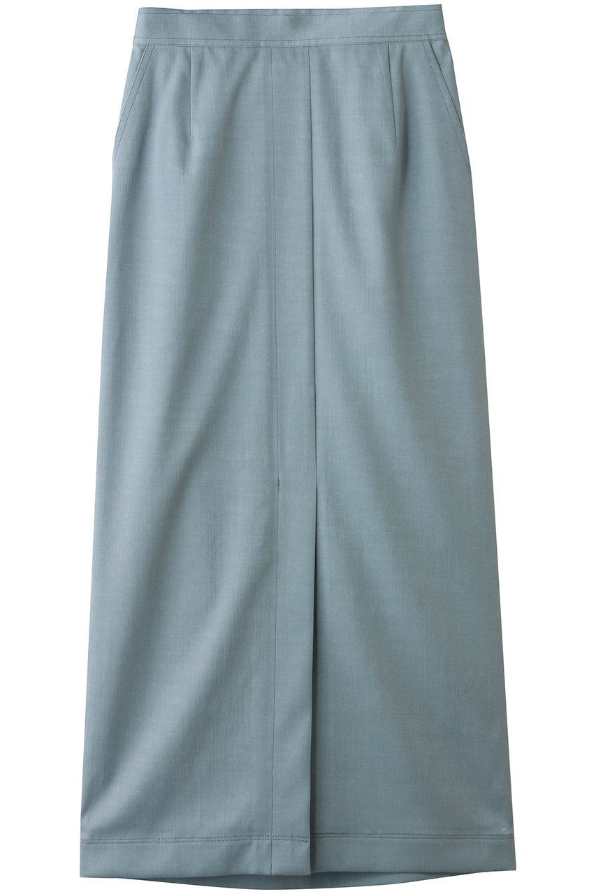 アルアバイル/allurevilleのデニムライクペンシルスカート(ライトブルー/20261011190-91-020)