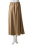 サテンバイヤスナロースカート アルアバイル/allureville