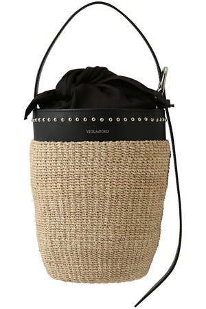 アルアバイル/allurevilleの【VIOLAd’ORO】アバカバケットカゴバッグ(120500/120501)