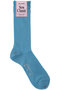 【MARCOMONDE】LAME SHEET SOCKS アルアバイル/allureville ライトブルー