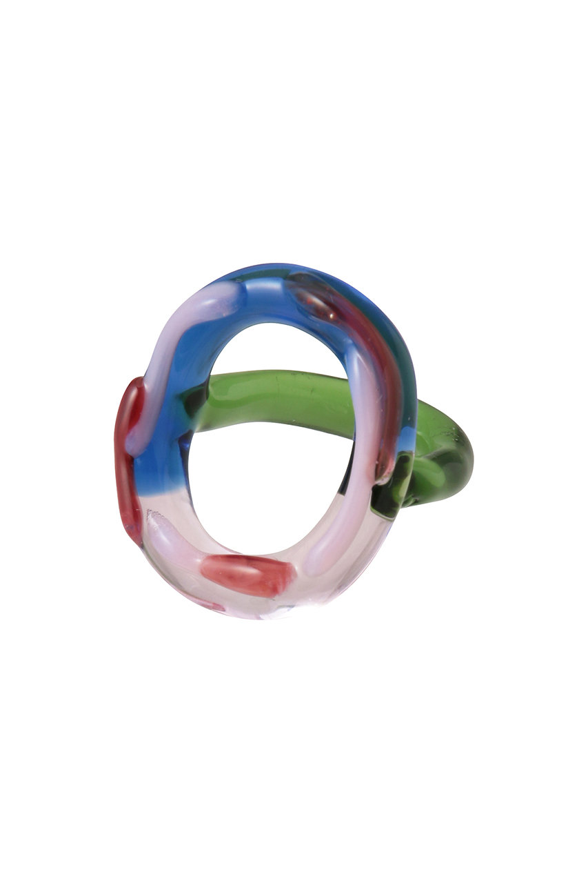 アルアバイル/allurevilleの【CAJAL】GARABATO RING(ブルー系/22261253130-68-020)