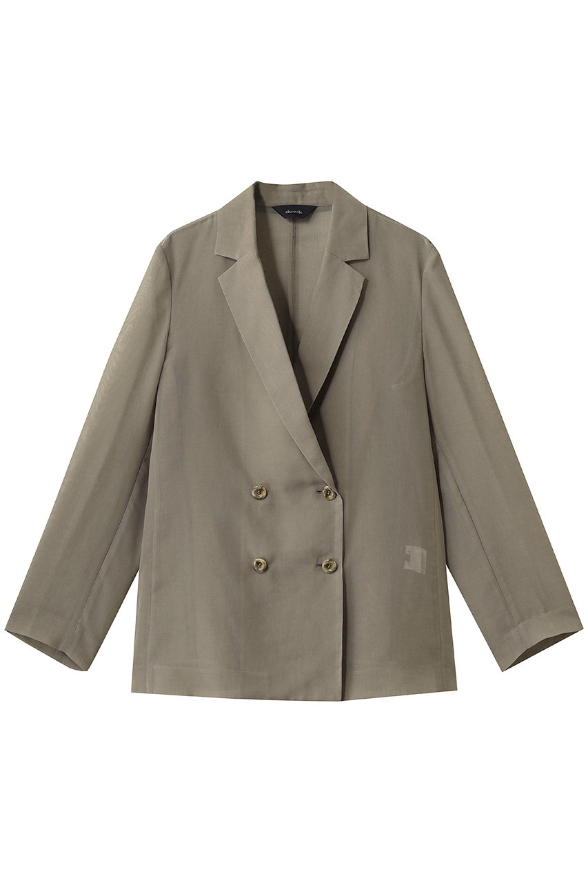 アルアバイル/allurevilleのワルツシアーオーガンジャケット(カーキ/20261010230-76-020)