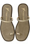 【NICOLAS LAINAS】FLAT SANDAL アルアバイル/allureville グレージュ