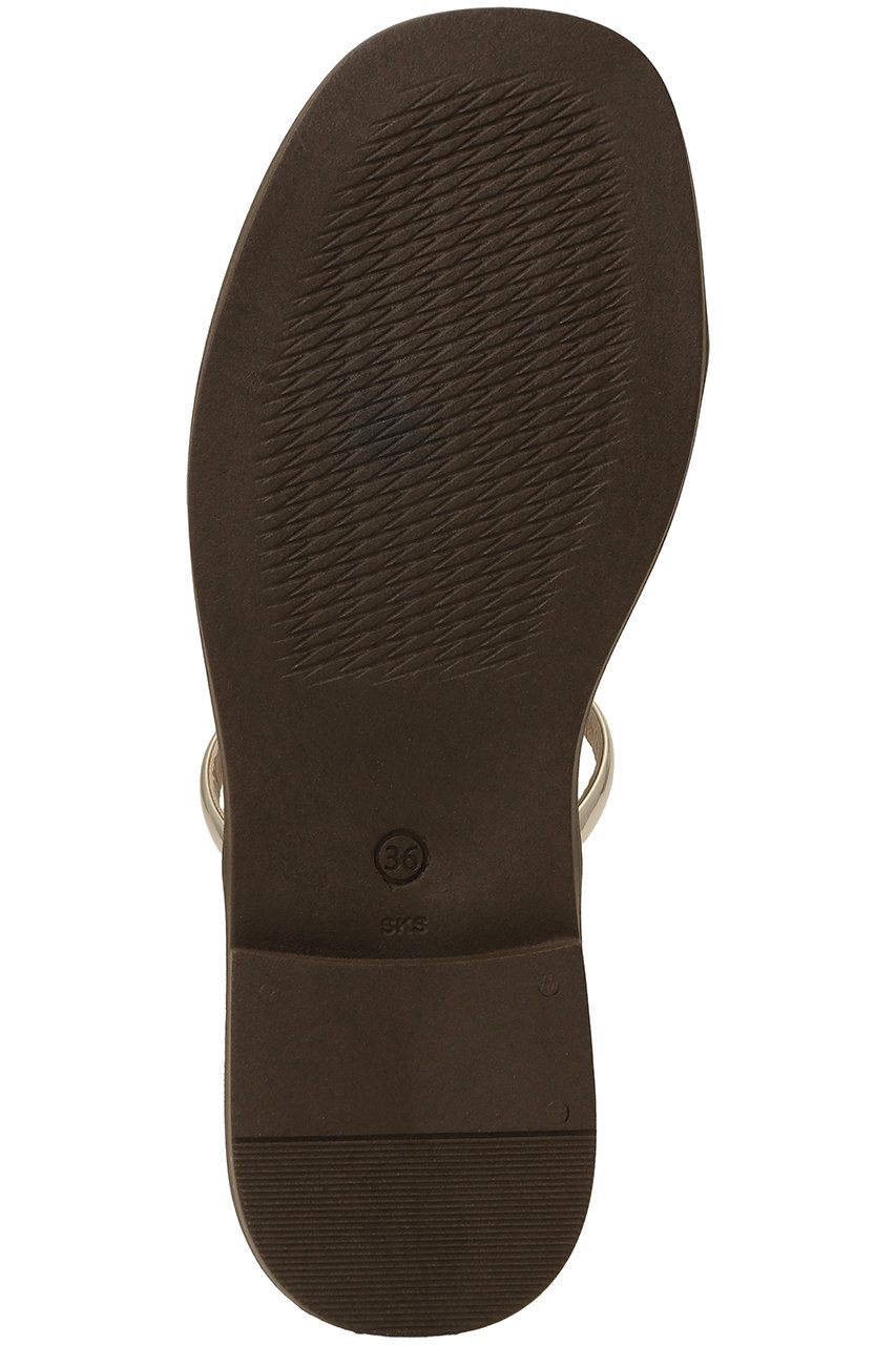 【未使用級】 LORISTELLA × allureville 2way グレー allureville(アルアバイル)｜【NICOLAS LAINAS】FLAT SANDAL