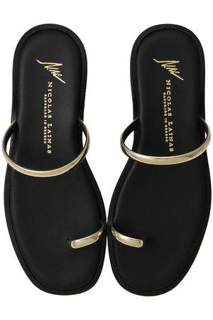 アルアバイル/allurevilleの【NICOLAS LAINAS】FLAT SANDAL(130200/130204)