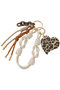 【VIOLAd’ORO】HEART BAG CHARM アルアバイル/allureville ホワイト系