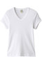 【FLORE FLORE】JILL BABY TEE アルアバイル/allureville ホワイト