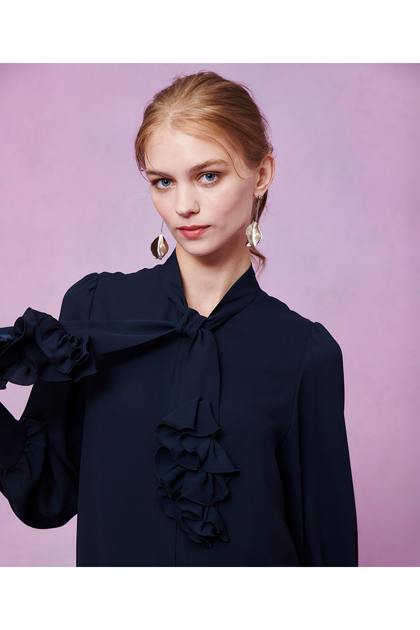 LOULOU WILLOUGHBY プルオーバーブラウス　サイズ2 フリル LOULOU WILLOUGHBY プルオーバーブラウス サイズ2 フリル LOULOU