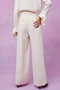 【LOULOU WILLOUGHBY】ダブルクロスハイウエストサロペパンツ アルアバイル/allureville