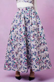 【LOULOU WILLOUGHBY】LIMONTAフラワーJQ スカート