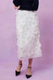【LOULOU WILLOUGHBY】オーガンフラワータイトスカート アルアバイル/allureville