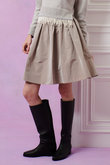 【LOULOU WILLOUGHBY】タフタギャザースカート アルアバイル/allureville