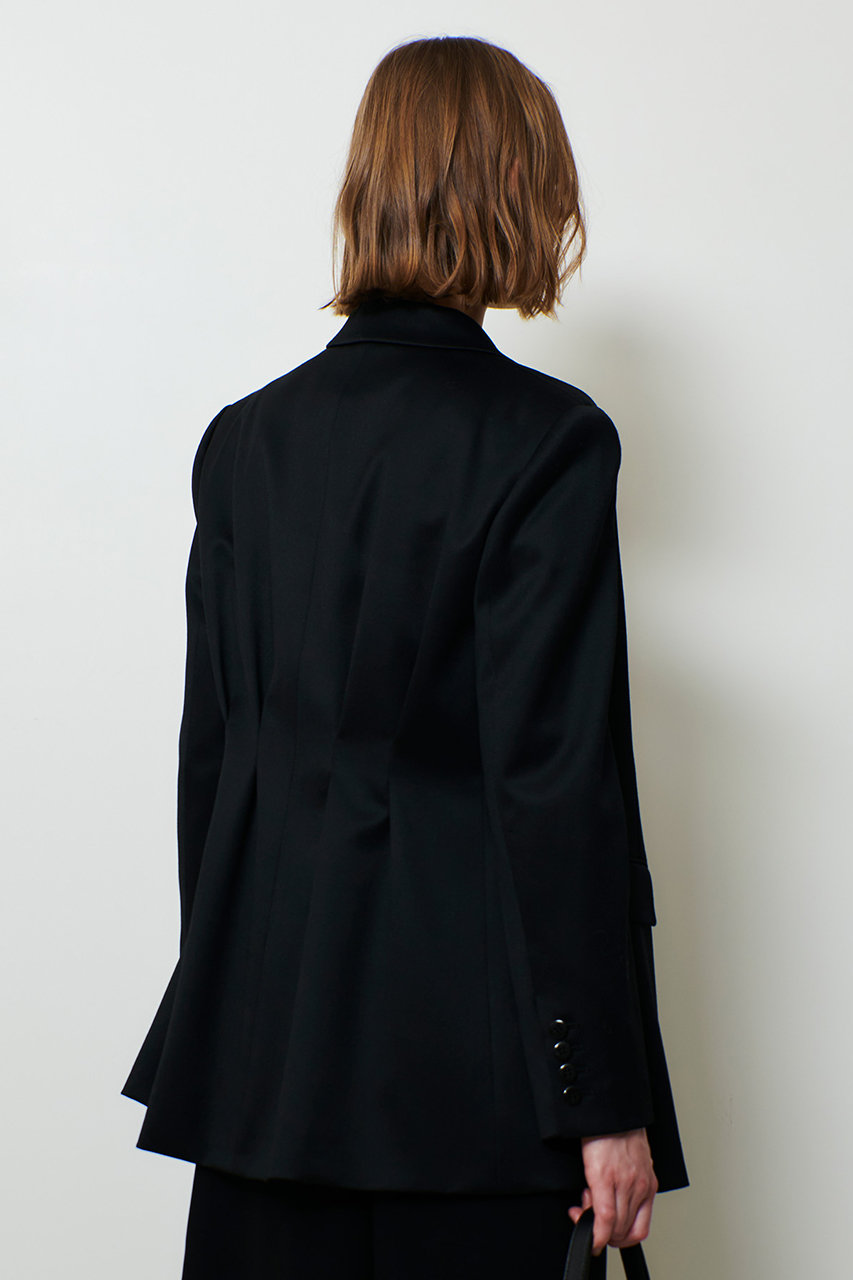 新品未使用　allureville ダブルブレストジャケット ブラック allureville(アルアバイル)｜バックタックダブルブレストジャケット