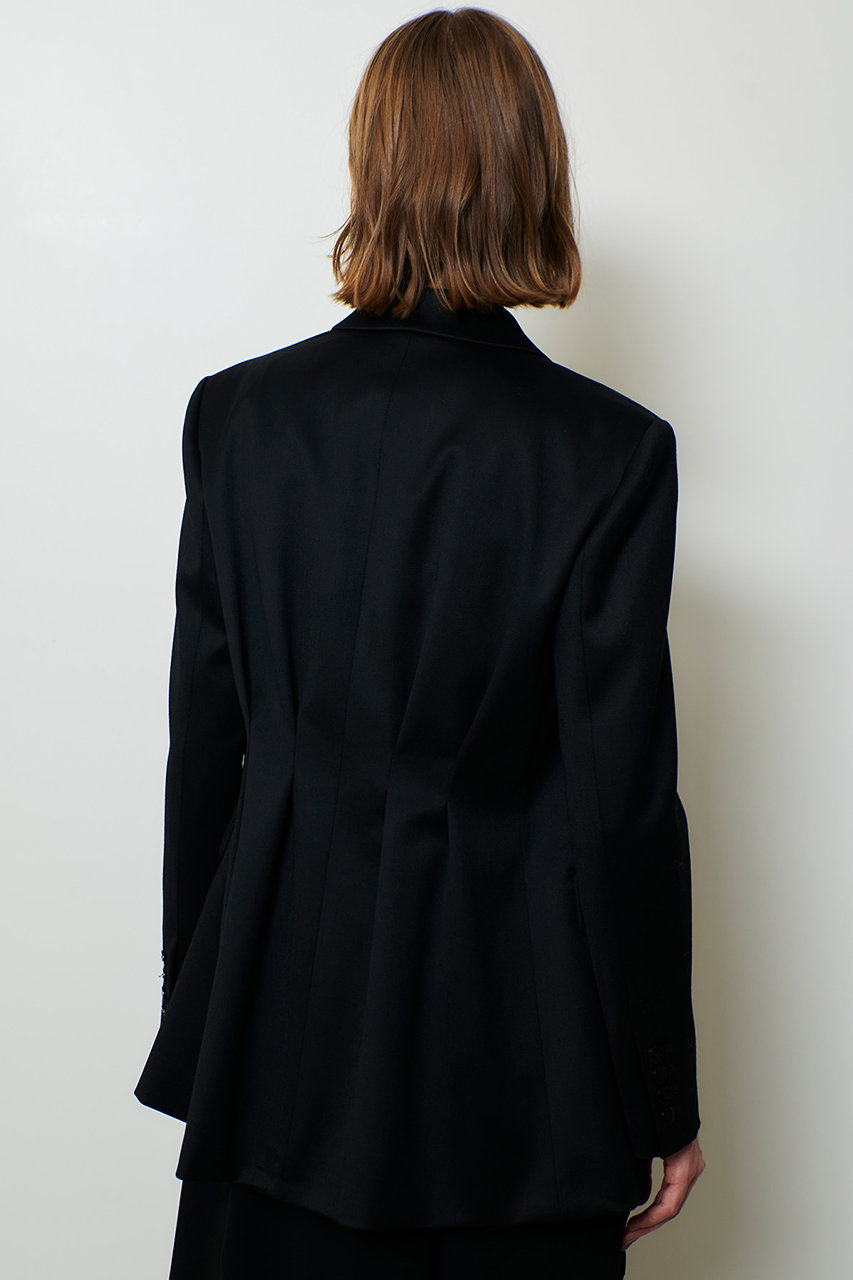 新品未使用　allureville ダブルブレストジャケット ブラック allureville(アルアバイル)｜バックタックダブルブレストジャケット