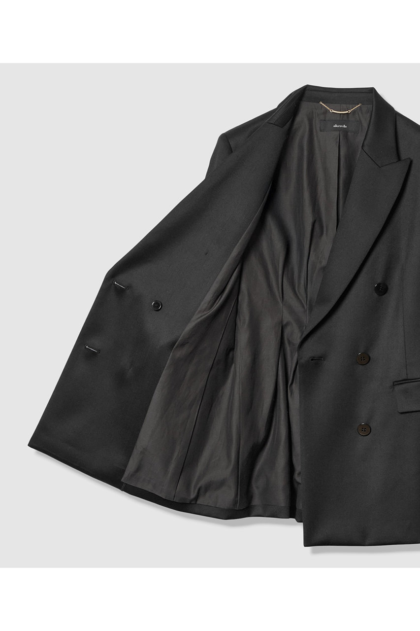allureville(アルアバイル)｜バックタックダブルブレストジャケット