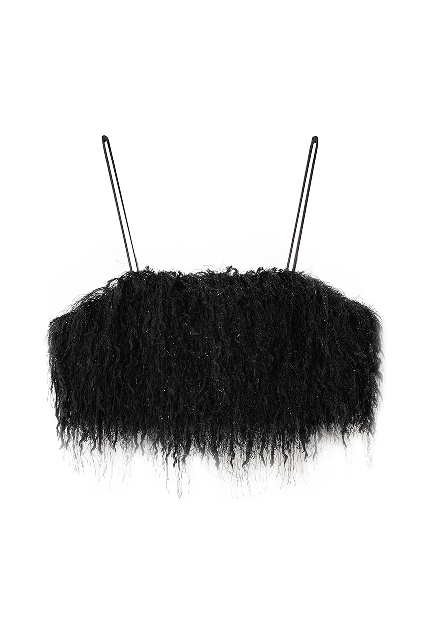 アルアバイル/allurevilleのフェザービスチェ(ブラック/20261013020-95-020)