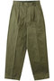 【LOULOU WILLOUGHBY】タックチノパンツ アルアバイル/allureville カーキ