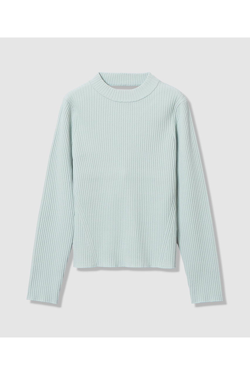 アルアバイル/allurevilleの【LOULOU WILLOUGHBY】ホルターバックＶプルオーバー(ミントグリーン/21261016090-95-020)