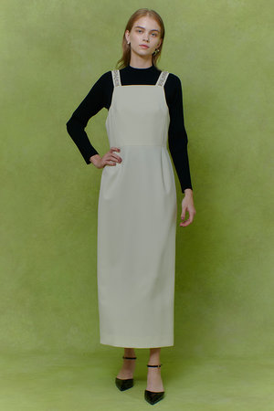 アルアバイル/allurevilleの【予約販売】【LOULOU WILLOUGHBY】ビジュージャンパースカート(110500/110503)