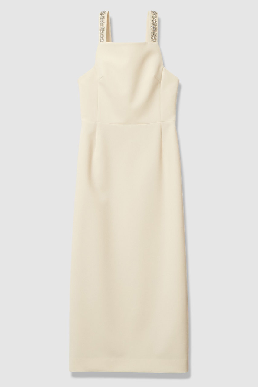 アルアバイル/allurevilleの【LOULOU WILLOUGHBY】ビジュージャンパースカート(アイボリー/21261014140-95-020)