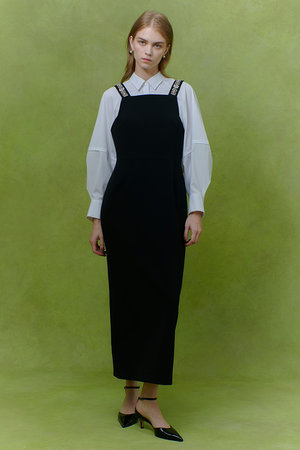 アルアバイル/allurevilleの【予約販売】【LOULOU WILLOUGHBY】ビジュージャンパースカート(110500/110503)