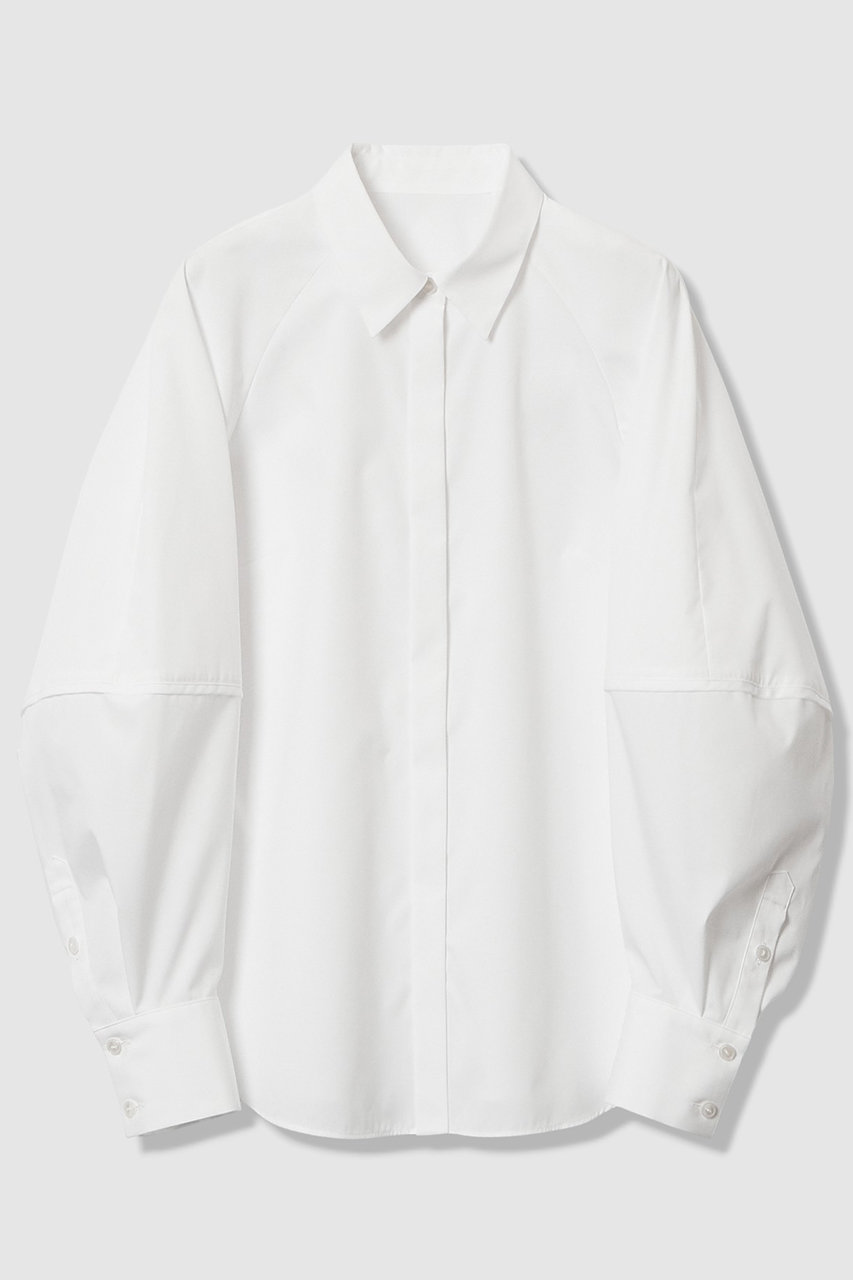 アルアバイル/allurevilleの【予約販売】【LOULOU WILLOUGHBY】キリカエボリュームシャツ(ホワイト/21261013100-95-020)