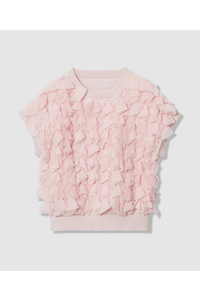 アルアバイル/allurevilleの【予約販売】【LOULOU WILLOUGHBY】ペタルパピヨンプルオーバー(ピンク/21261016060-95-020)