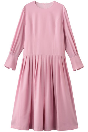 アルアバイル/allurevilleの【LOULOU WILLOUGHBY】ウールトロローウエストワンピース(110500/110503)