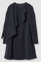 【予約販売】【LOULOU WILLOUGHBY】2WAYケープワンピース アルアバイル/allureville ネイビー