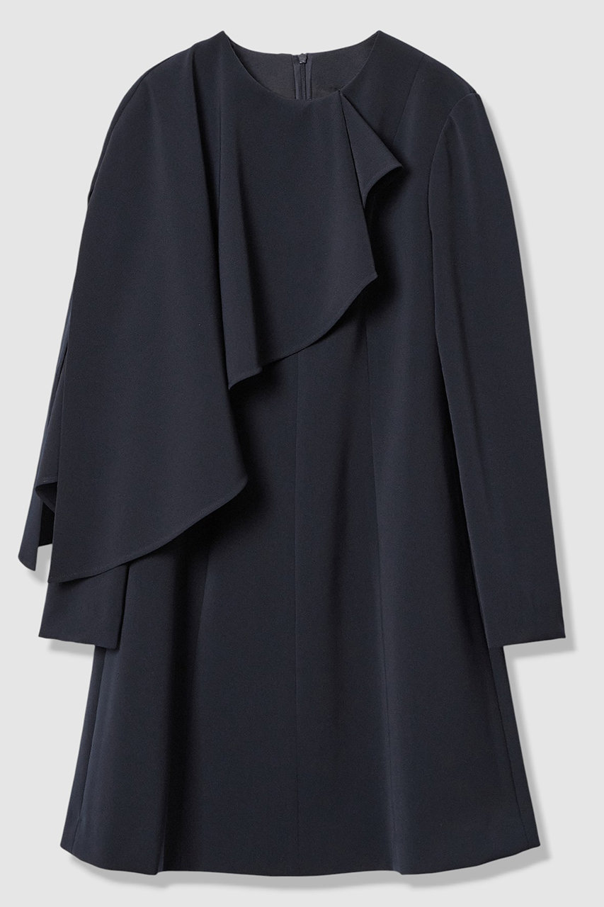 アルアバイル/allurevilleの【予約販売】【LOULOU WILLOUGHBY】2WAYケープワンピース(ネイビー/21261014040-65-020)