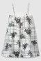 【LOULOU WILLOUGHBY】SILK CO フラワーチェックワンピース アルアバイル/allureville