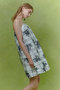 【LOULOU WILLOUGHBY】SILK CO フラワーチェックワンピース アルアバイル/allureville