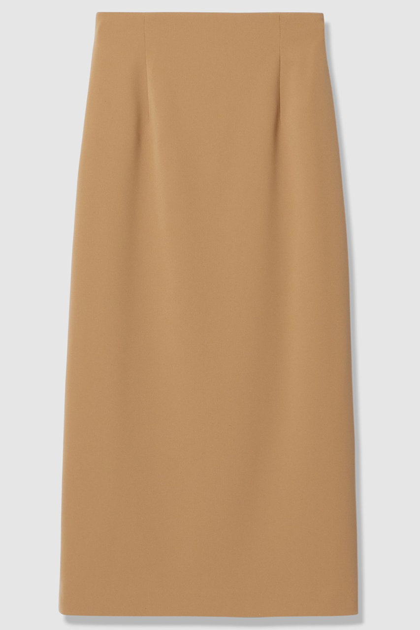 アルアバイル/allurevilleの【LOULOU WILLOUGHBY】ダブルクロスタイトスカート(キャメル/21261011100-95-020)