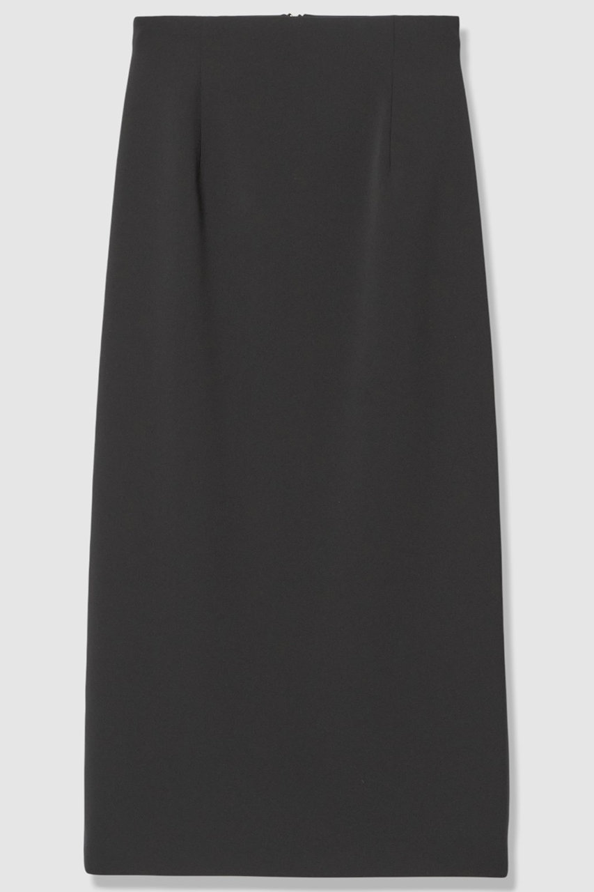 アルアバイル/allurevilleの【LOULOU WILLOUGHBY】ダブルクロスタイトスカート(ブラック/21261011100-84-010)