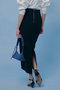 【LOULOU WILLOUGHBY】ダブルクロスタイトスカート アルアバイル/allureville