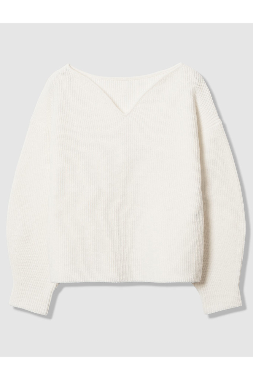 アルアバイル/allurevilleの【予約販売】ハートネックプルオーバー(オフホワイト/20261016080-61-020)