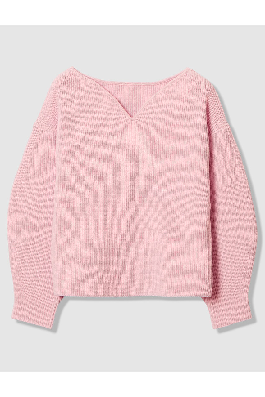 アルアバイル/allurevilleの【予約販売】ハートネックプルオーバー(ライトピンク/20261016080-61-020)