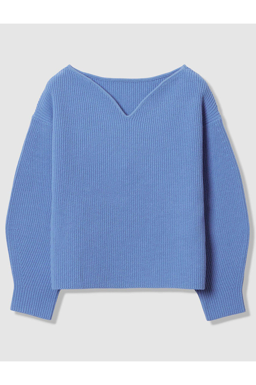 アルアバイル/allurevilleの【予約販売】ハートネックプルオーバー(ブルー/20261016080-61-020)