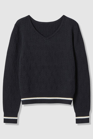 アルアバイル/allurevilleの【予約販売】Wミニケーブルプルオーバー(110300/110301)