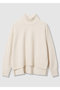 【予約販売】メリノウールオーバーサイズタートル アルアバイル/allureville オフホワイト