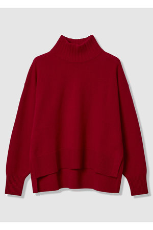 アルアバイル/allurevilleの【予約販売】メリノウールオーバーサイズタートル(110300/110301)