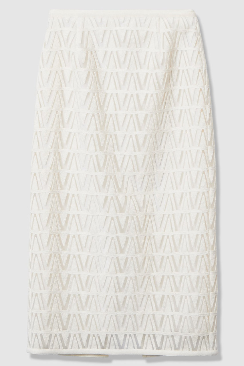 アルアバイル/allurevilleの【予約販売】クロッシェ風レーススカート(ホワイト/20261011040-95-020)