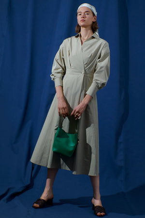 アルアバイル/allurevilleの【予約販売】ラップライクシャツワンピース(110500/110503)