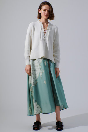 アルアバイル/allurevilleの【予約販売】レースアップバルキープルオーバー(110300/110301)